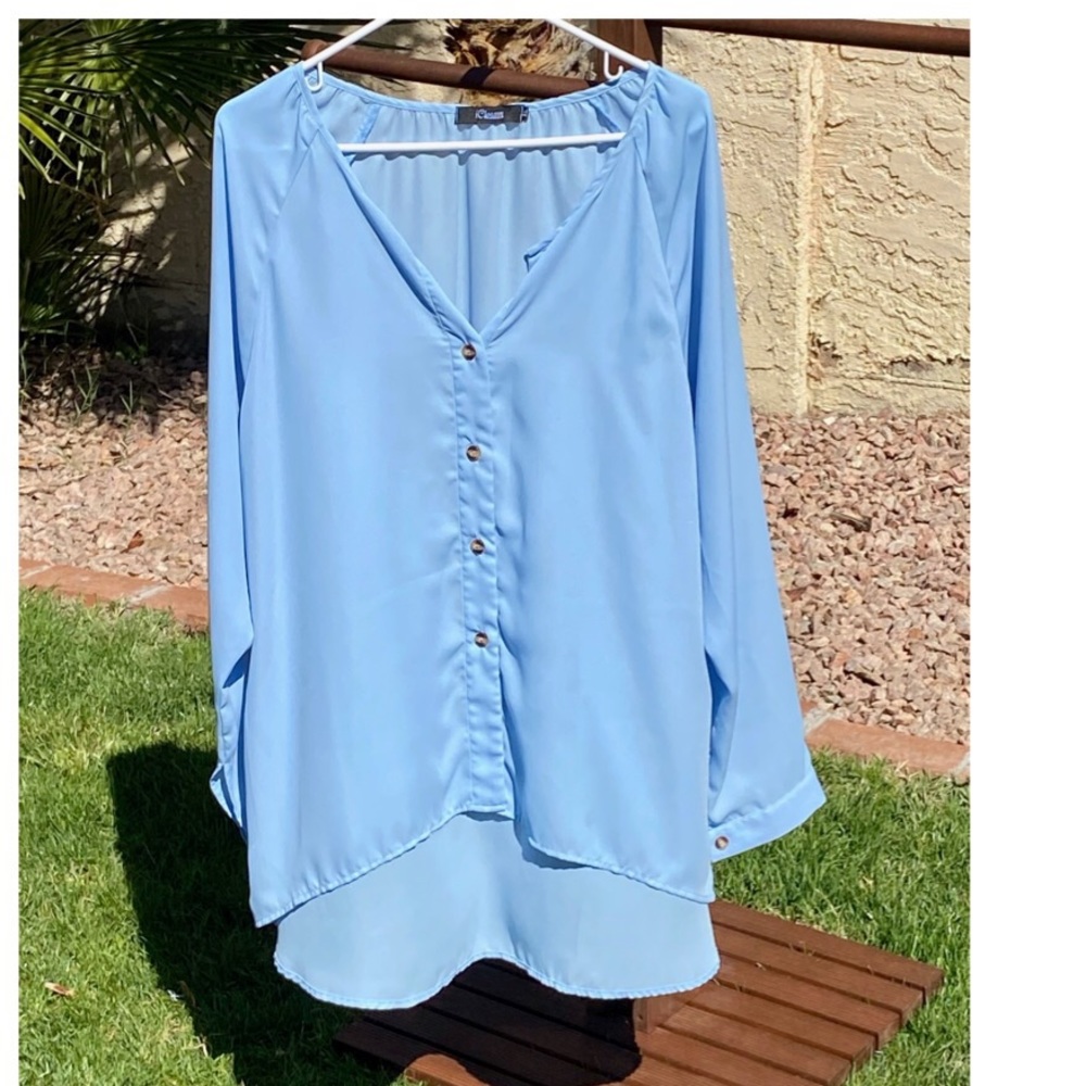 Blue blouse